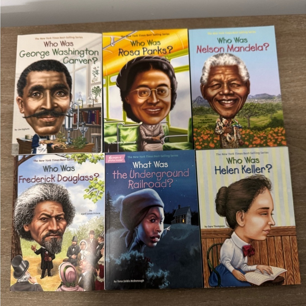 Who Was Series of 6 Books | Very Good Condition